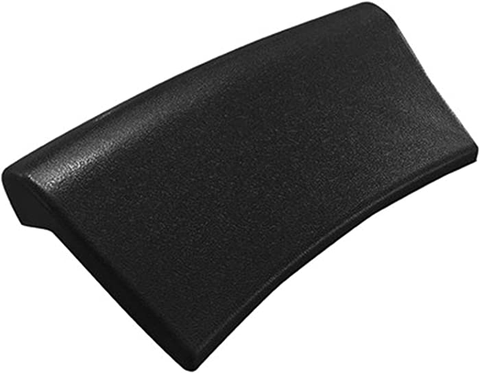 XXIOJUN Bath Pillow， Luxury Bath Cushion，with Powerful Suction Cup Ergonomic Head Neck Rest Support for Home Hot Tub, Thicken Pillows Soft and Quick Dry (Color : Black, Size : 29x15cm)