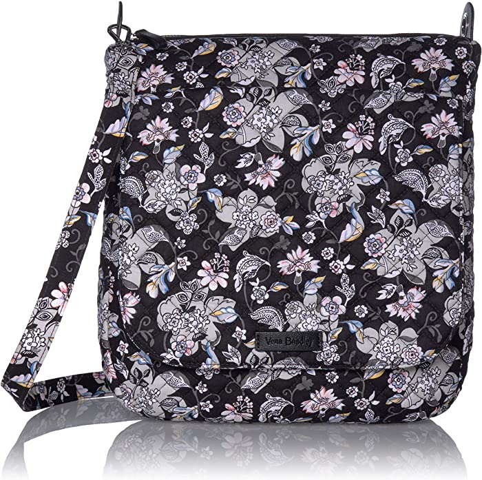 Vera Bradley Cotton Carson Mailbag Crossbody Purse