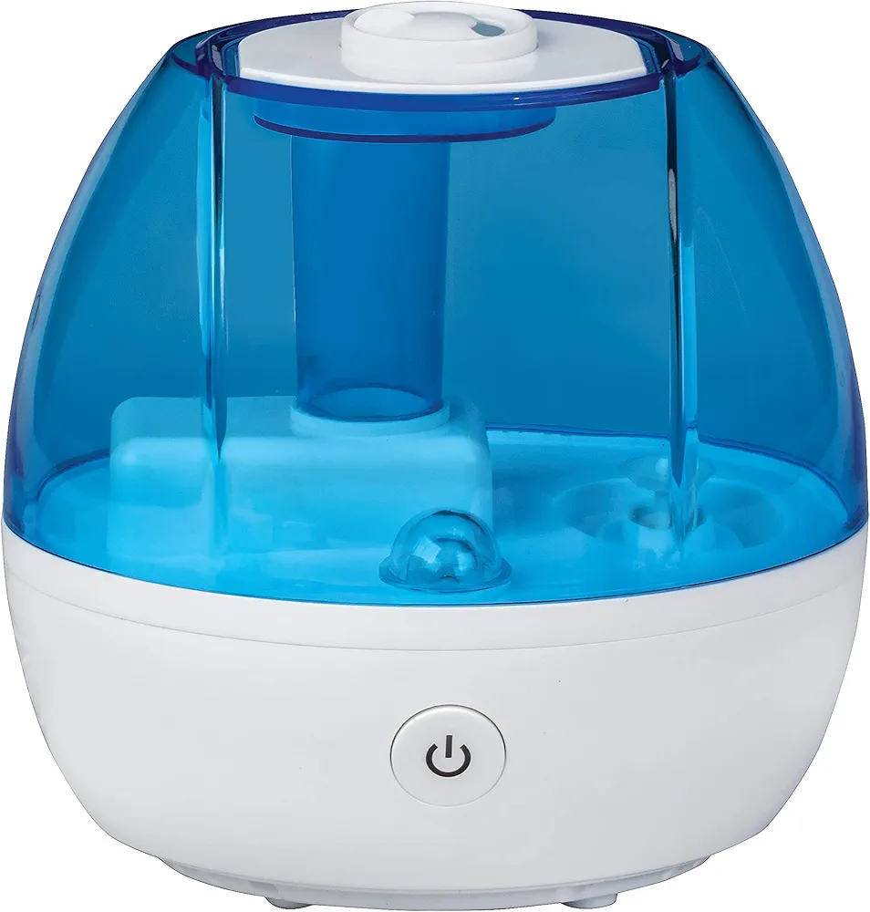 Thera|Care Cool Mist Ultrasonic Humidifier | For Medium Size Rooms | No Filter Required | 16 Hour Run Time