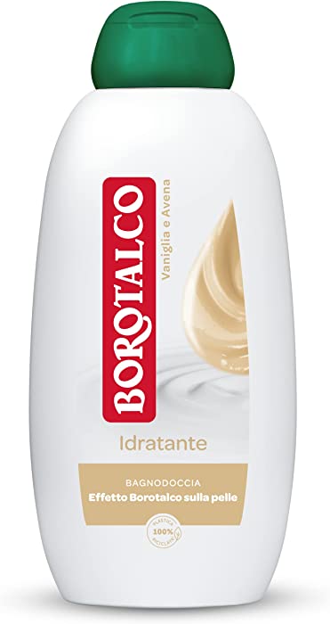 Borotalco Bath Foam with Vanilla and Oat 20.28fl.oz 600ml