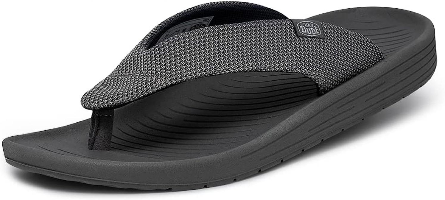 Hey Dude Men's Milo Multi Colors | Men’s Footwear | Men’s Slip On Sandals | Comfortable & Light-Weight