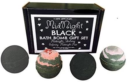 BLACK Bath Bombs ORIGINAL Black Bath Bombs~ (BLACK GIFT SET OF 4)