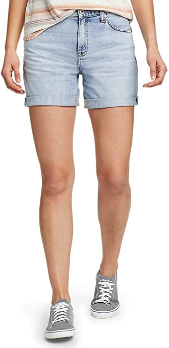 Eddie Bauer Women's Boyfriend Rolled Shorts