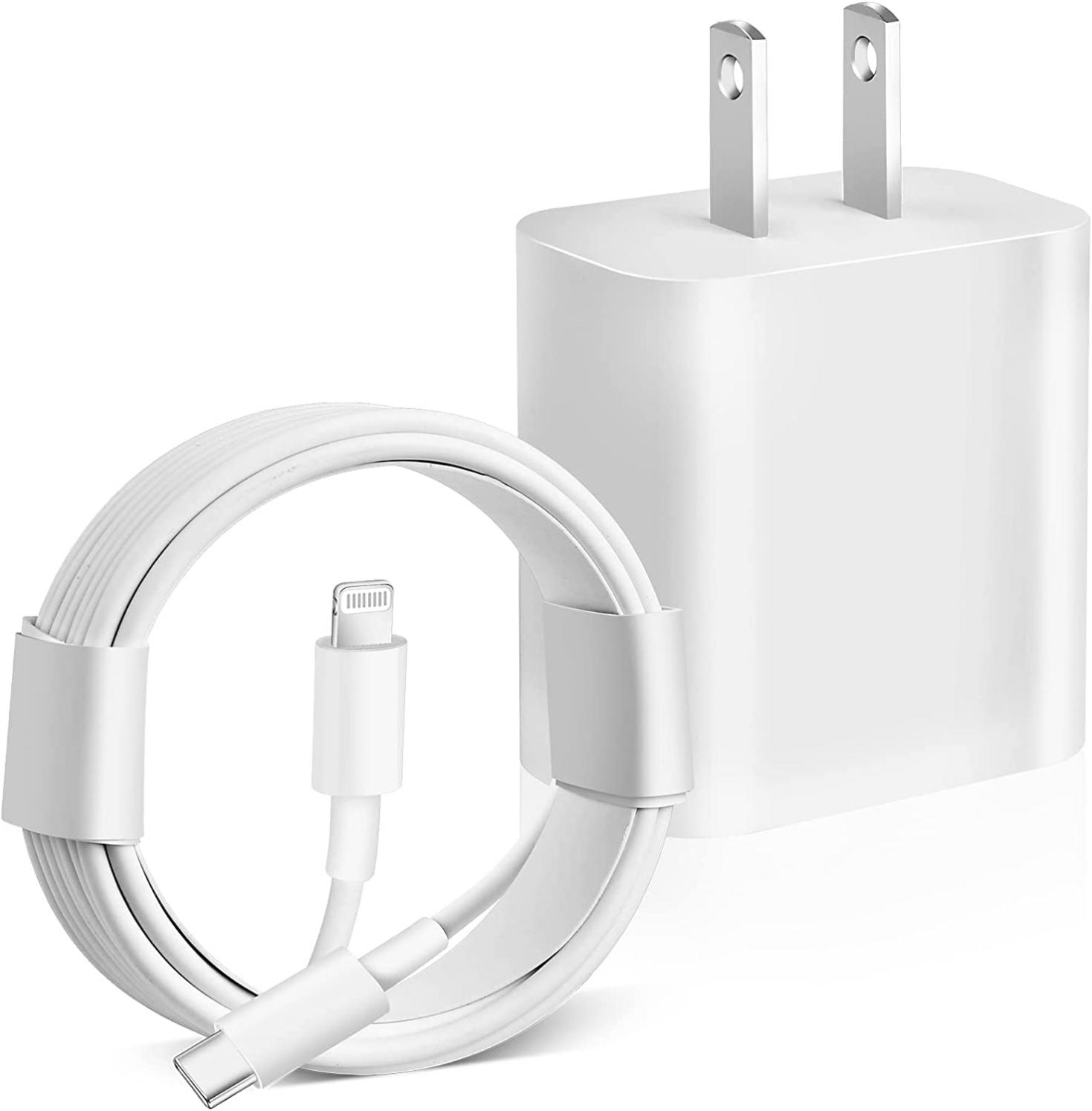 iPhone 13 14 Charger,Fast iPhone Charger [Apple MFi Certified] Apple USB C Power Delivery Wall Charger with Apple Type C to Lightning Cable for iPhone 14/14 Plus/13/13 Pro/12/12 MiNi/11 Pro/XR/XS/iPad