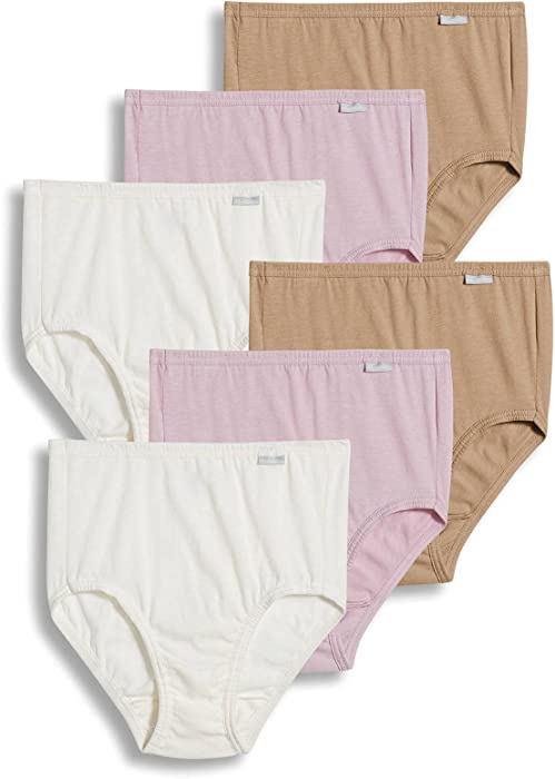 Jockey Women's Underwear Plus Size Elance Brief - 6 Pack