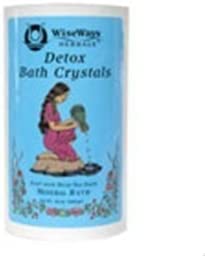 Wise Ways Detox Bath Crystals Mineral Bath With Dead Sea Salts 16 oz