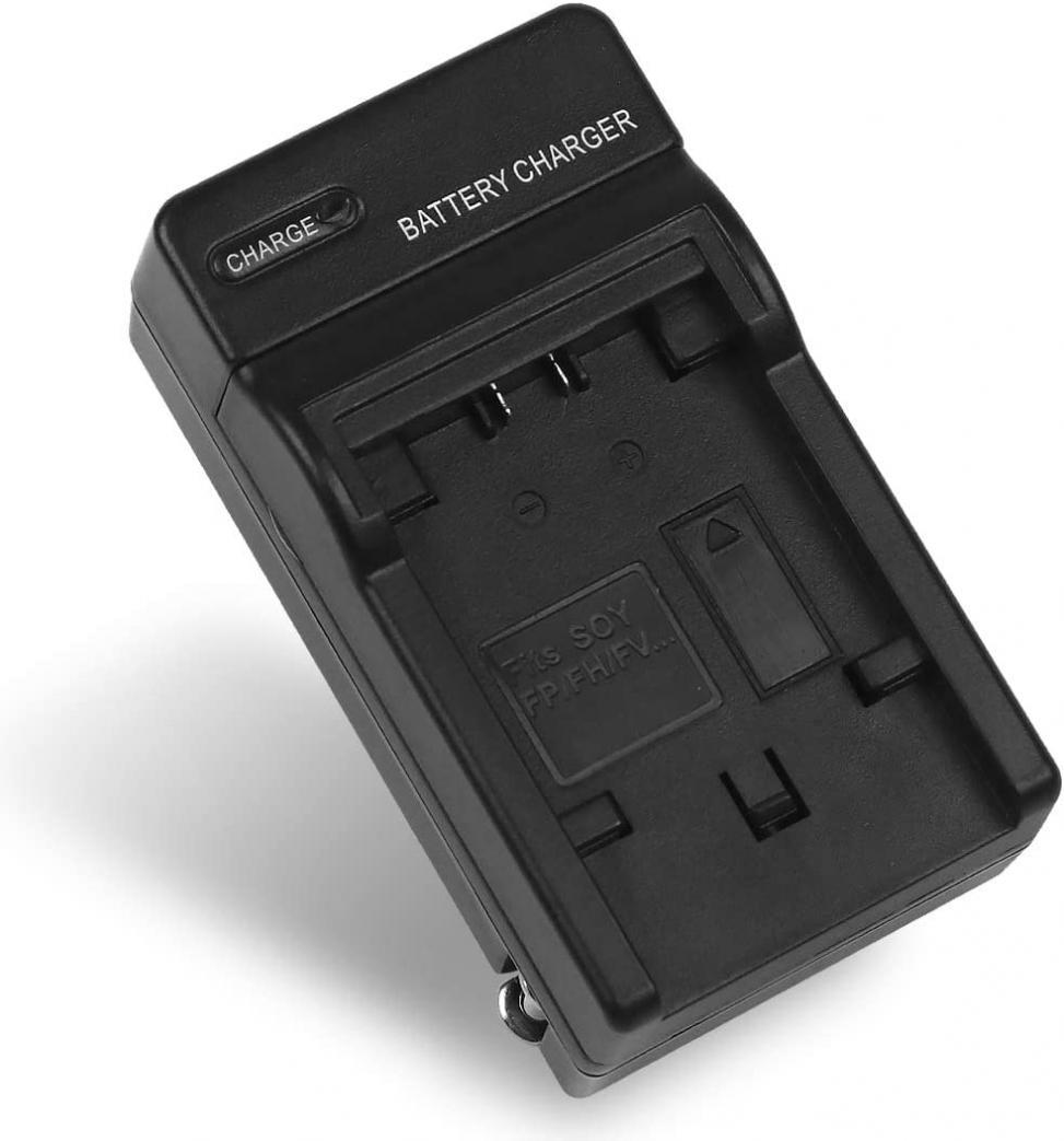 NP-FH50 Battery Charger for Sony NP-FP30, NP-FP40, NP-FP50, NP-FP60, NP-FP70, NP-FP90, NP-FH30, NP-FH40, NP-FH60, NP-FH70, NP-FH100, NP-FV30, NP-FV40, NP-FV50, NP-FV60, NP-FV70, NP-FV100, NP-FV120