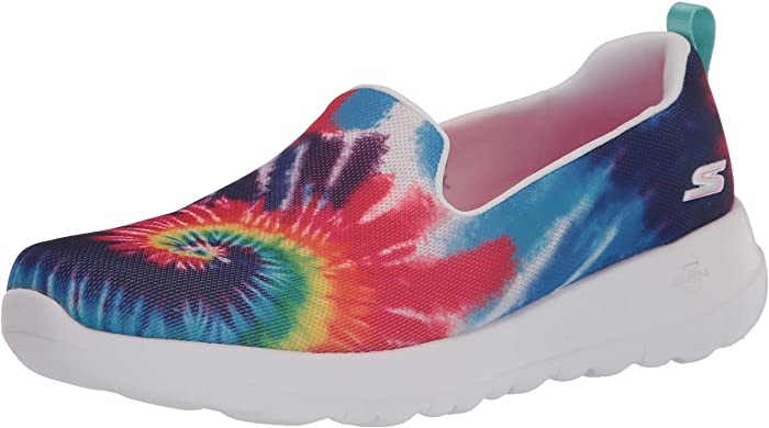 Skechers Women's Go Walk Joy Tie Dye Slip on Sneaker