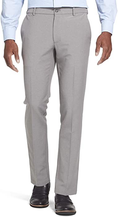 Van Heusen Men's Slim Fit Flex Flat Front Pant