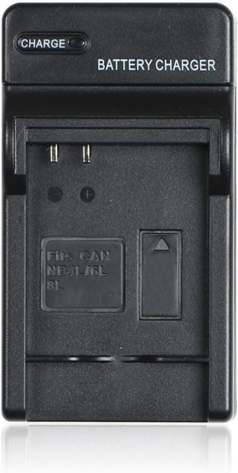 NB-6LH NB-6L NB-4L NB-8L CB-2LY Battery Charger for Canon PowerShot SX530 HS, S95, SX610 HS, SX280 HS, SX500 is, SX510 HS, SD750, SD630, SX600 HS, SX260 HS, SD1000