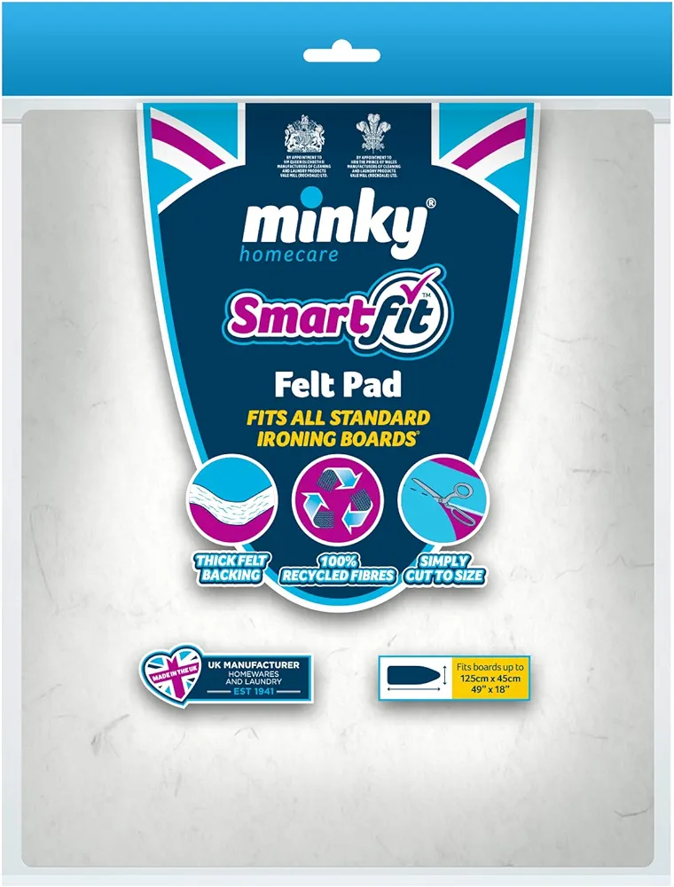 Minky Homecare SmartFit Felt Pad, 49" x 18", White