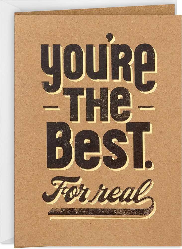 Hallmark Blank Cards, You're the Best (20 Cards with Envelopes)