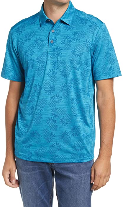 Tommy Bahama Pineapple Palm Coast Golf Polo Shirt