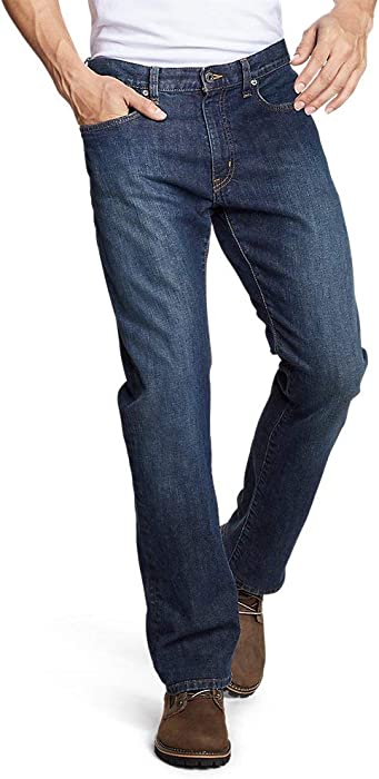 Eddie Bauer Men's Field Flex Straight Jeans