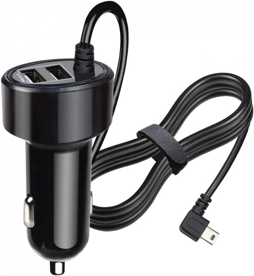 Car Charger Adapter for Garmin Nuvi, Replacement Vehicle Power Cable Cord for Garmin Nuvi GPS(for Power Only No Traffic)