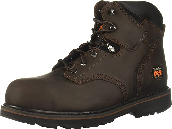 Timberland PRO Men's Pit Boss 6 Inch Steel Safety Toe Industrial Work Boot