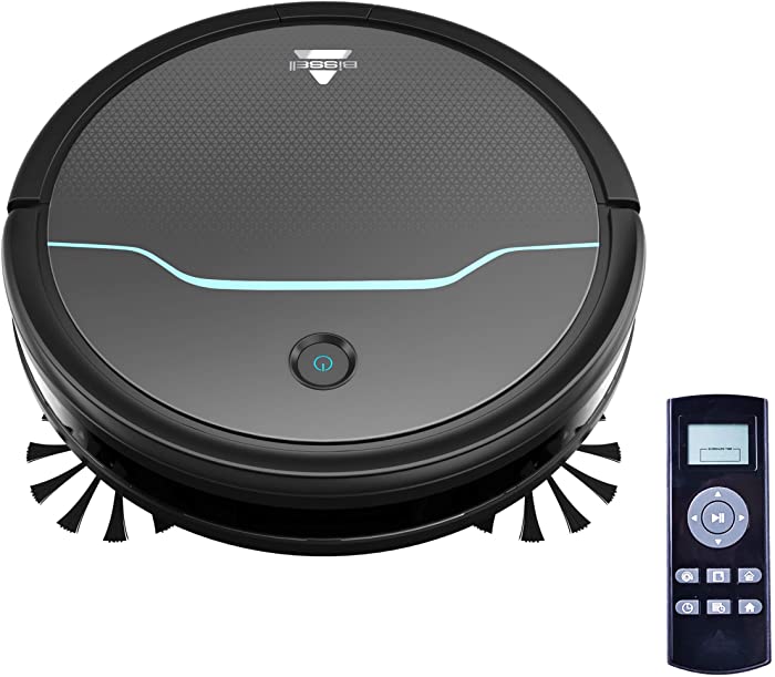 BISSELL EV675 Robot Vacuum Cleaner for Pet Hair with Self Charging Dock, 2503, Black