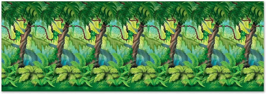 Jungle Trees Photo Backdrop