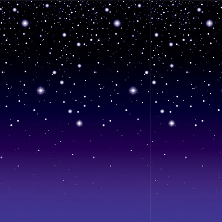 Beistle Starry Night Backdrop (52024)