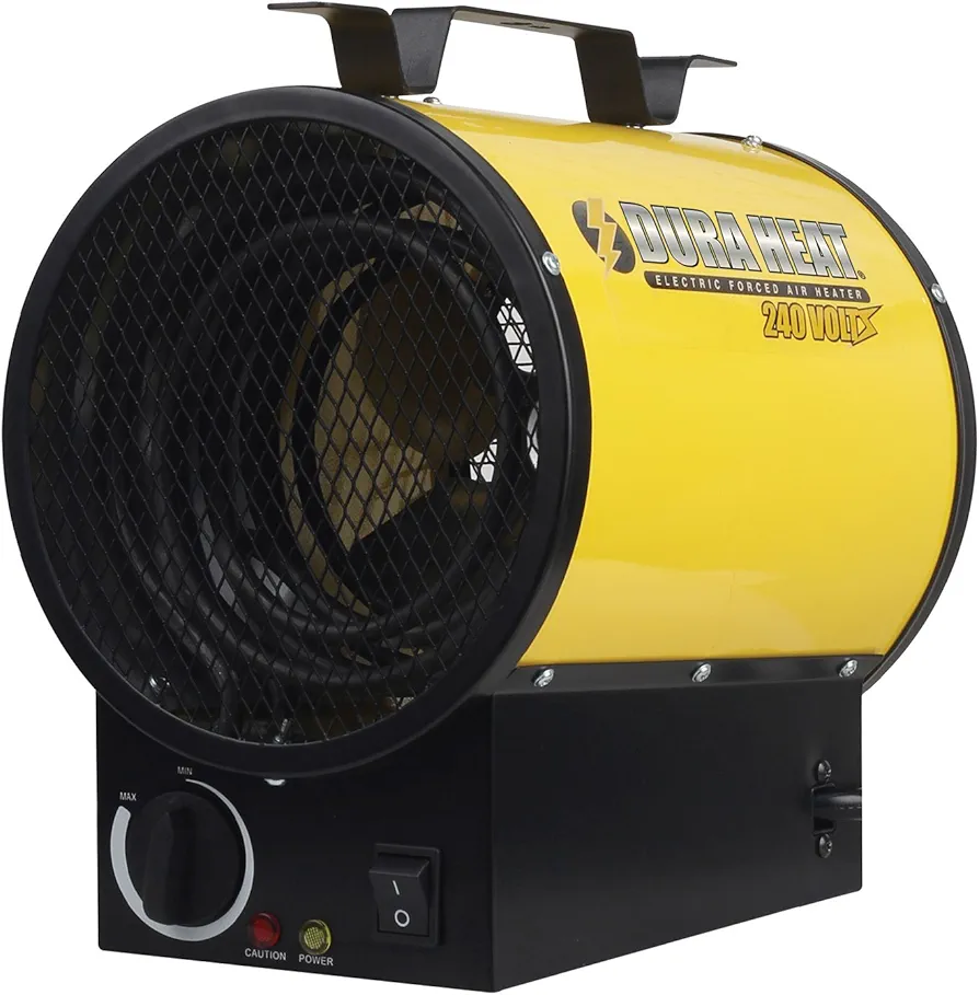 Dura Heat EUH4000 Electric Forced Air Heater, Medium, Yellow