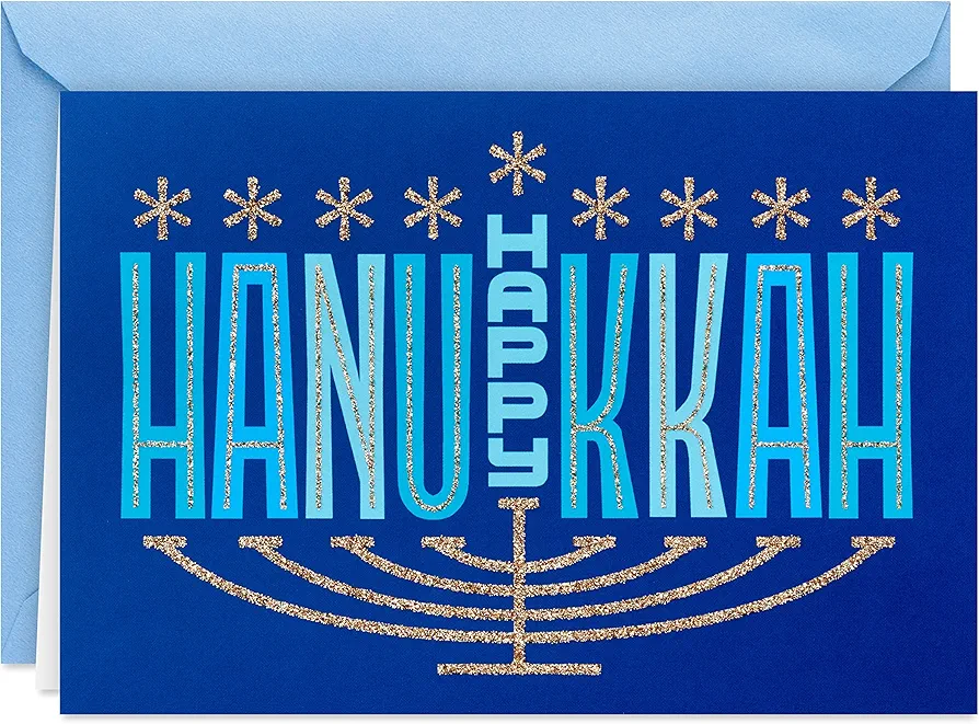 Hallmark Tree of Life Boxed Hanukkah Cards, Happy Hanukkah (16 Cards and Envelopes)