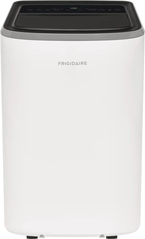 Frigidaire FHPC102AC1 Portable Room Air Conditioner, 10,000 BTU (ASHRAE) /6,500 BTU (DOE) with Multi-Speed Fan, Dehumidifier Mode, Built-in Air Ionizer, Easy-to-Clean Washable Filter, in White