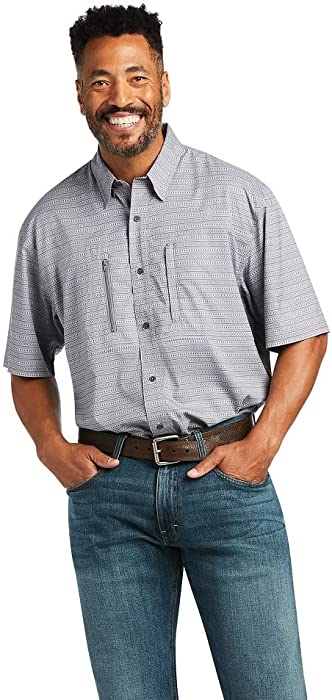 ARIAT Venttek Classic Fit Grey Shirt