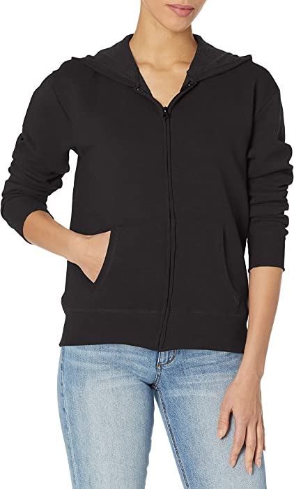 Hanes Women's EcoSmart Full-Zip Hoodie Sweatshirt