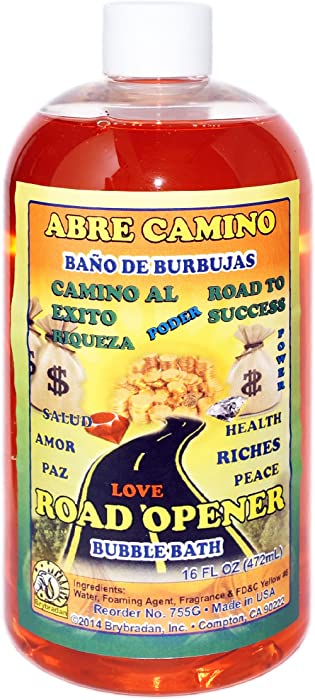 1 Bottle Road Opener/ABRE Camino Bubble Bath 16OZ Bottle - Magick, Spiritual, Wicca