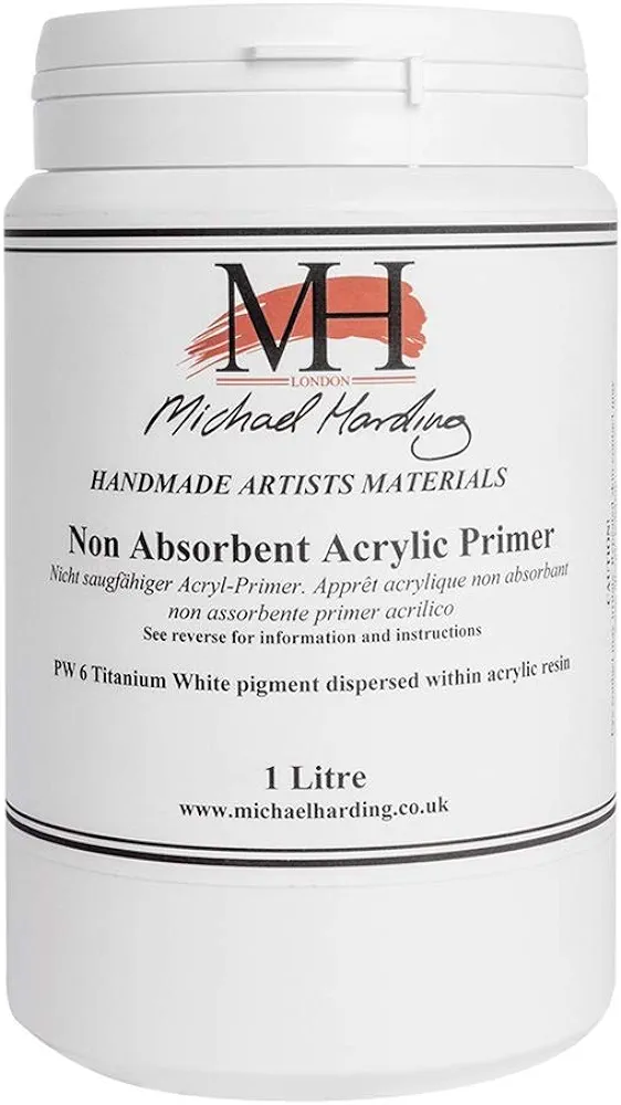 Michael Harding Artist Oli Colours, Non Absorbent Acrylic Primer, 1000ml, NAAP1