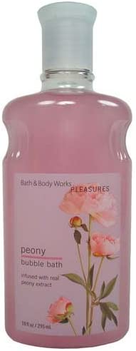 Bath & Body Works Peony Pleasures Collection Bubble Bath 10 oz