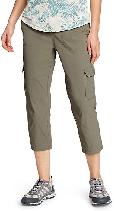 Eddie Bauer Women's Rainier Pull-On Crop Pants