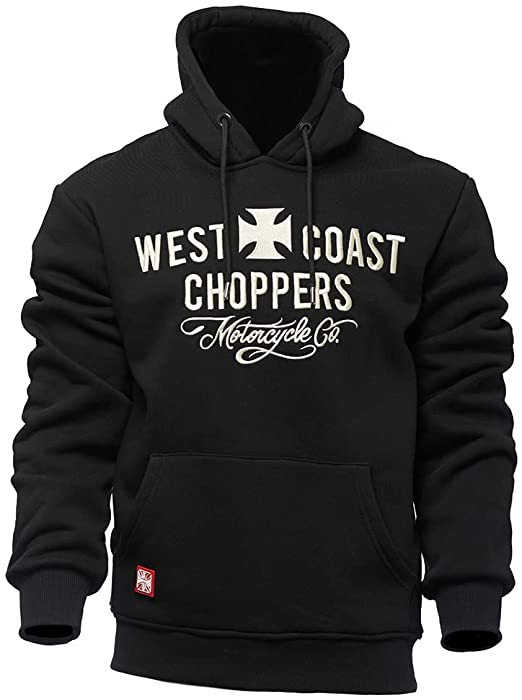 West Coast Choppers Men Hoodie Motorcycle Co.