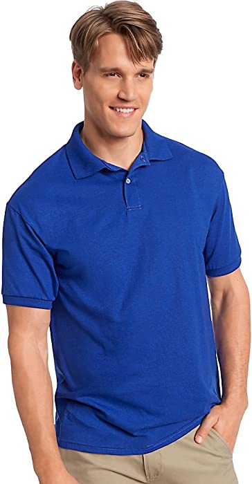 Hanes 5.2 oz. 50/50 ComfortBlend EcoSmart Jersey Knit Polo