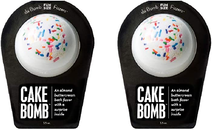 Da Bomb Bath Fizzers Cake Bomb Bath Soak Bundle of 2