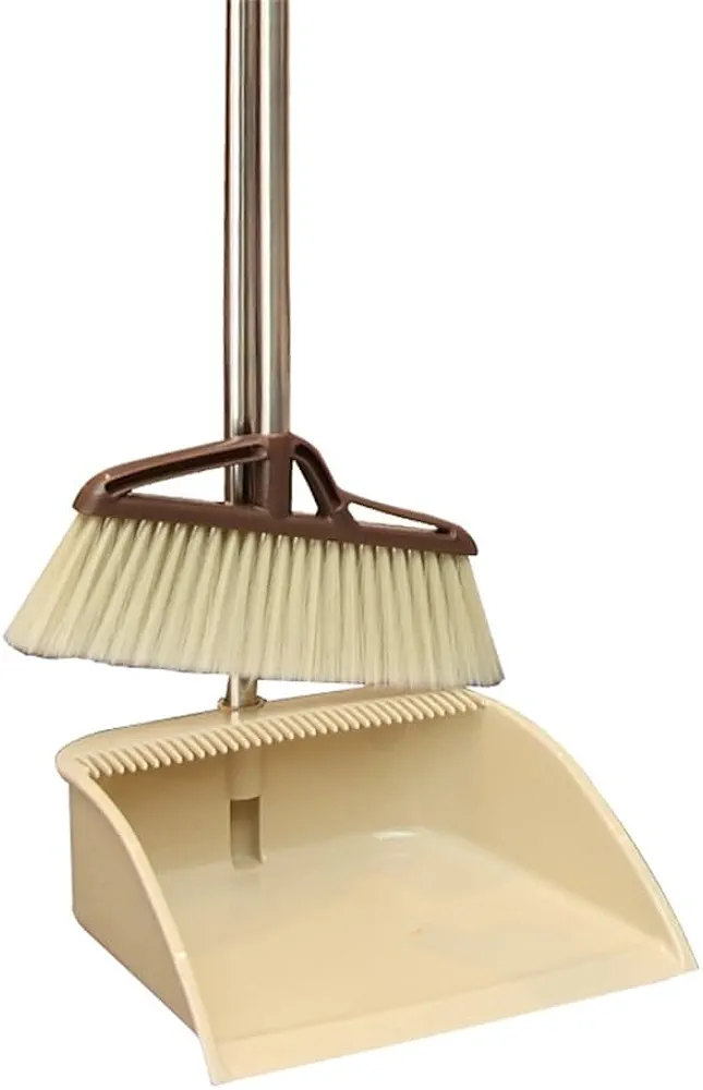 Sweeper Sweeper Soft Bristle Sweeper Dustpan Set Bedroom Bathroom Non-Stick Hair Set Sweeper Broom Dustpan