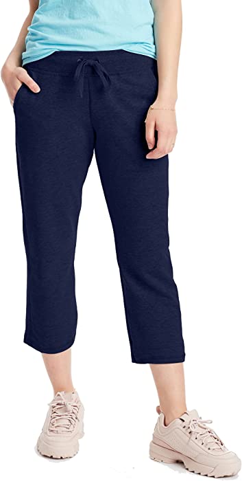 Hanes Women's French Terry Pocket Capri