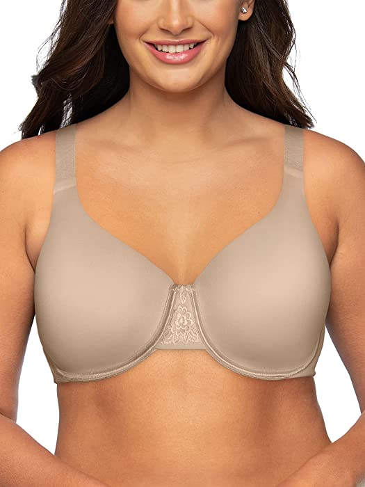 Vanity Fair Women's Full Figure Beauty Back Smoothing Bra (36C-42H)