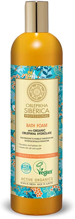 Natura Siberica Oblepikha Bath Foam Intensive Nutrition And Hydration, 550 ml