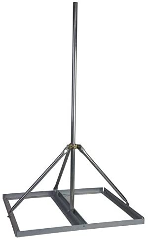 EZ NP-72-200 Non-Penetrating Roof Mount with 2" x 72" Mast - Flat Roof Mount