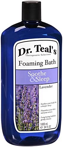 Dr. Teal's Foaming Bath, Lavender, 4 Count, 34 Fluid Ounce