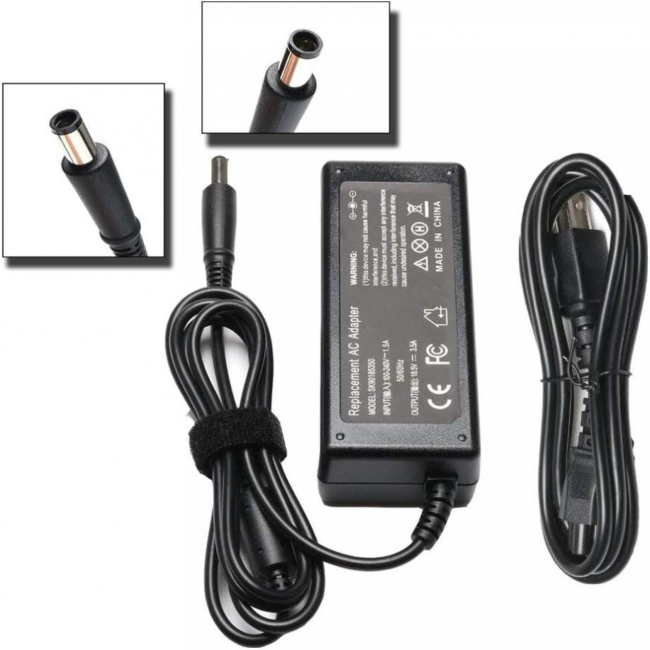 Ac Laptop Adapter Charger for HP 2000-2B09WM 2000-2A20NR Pavilion DV4 DM4 DV5 DV6 DV7 G60 18.5V 3.5A 65w