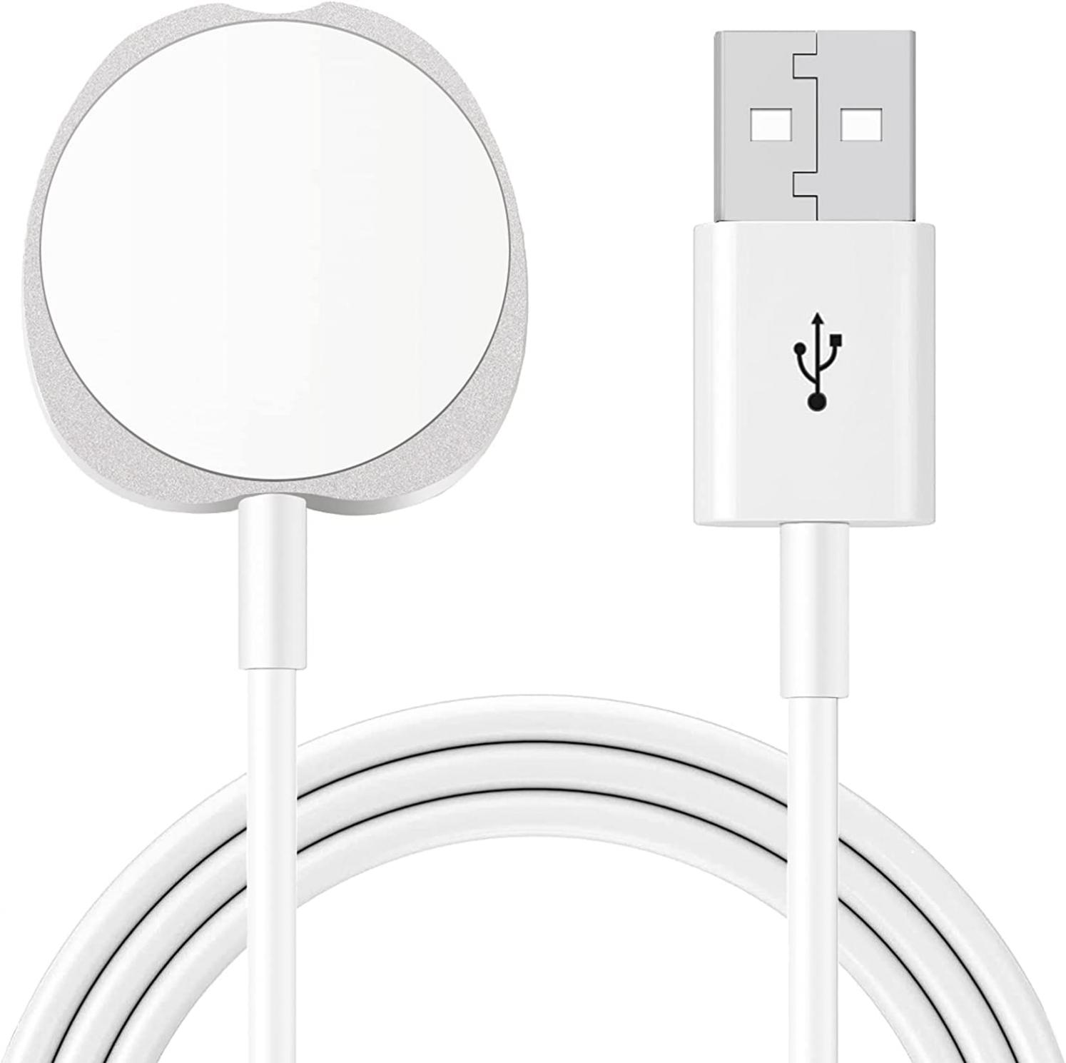 [MFi Certified] Apple Shaped Watch Charger Designed for Apple Watch,Watch Charger Cable for Iwatch Series 7 6 SE 5 4 3 2 1