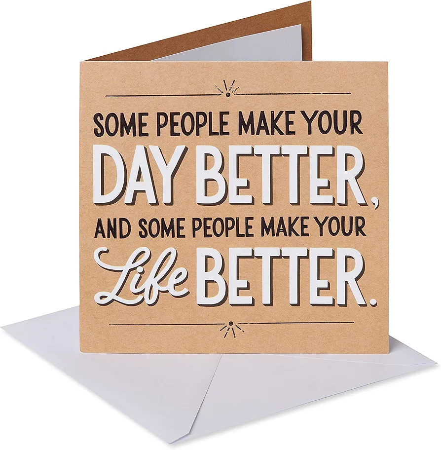 American Greetings Thank You Card (Day Better)