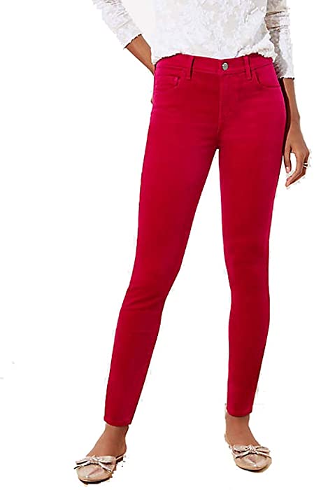 LOFT312 Loft Women's Velvet Skinny Pants