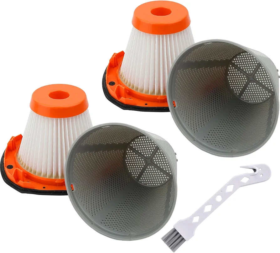 2 Pack Filter Replacement for BLACK+DECKER 20V MAX POWERCONNECT Cordless Hand Vacuum Cleaner Models BCHV001C1 BCHV001D1 BCHV001B, Compare to Part N900287