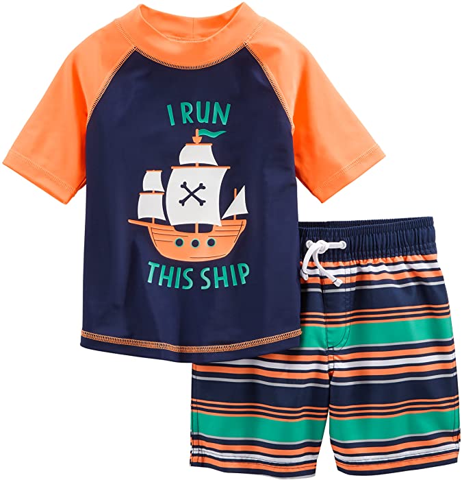 Simple Joys by Carter's Toddler and Baby Boys' Assorted Rashguard Set