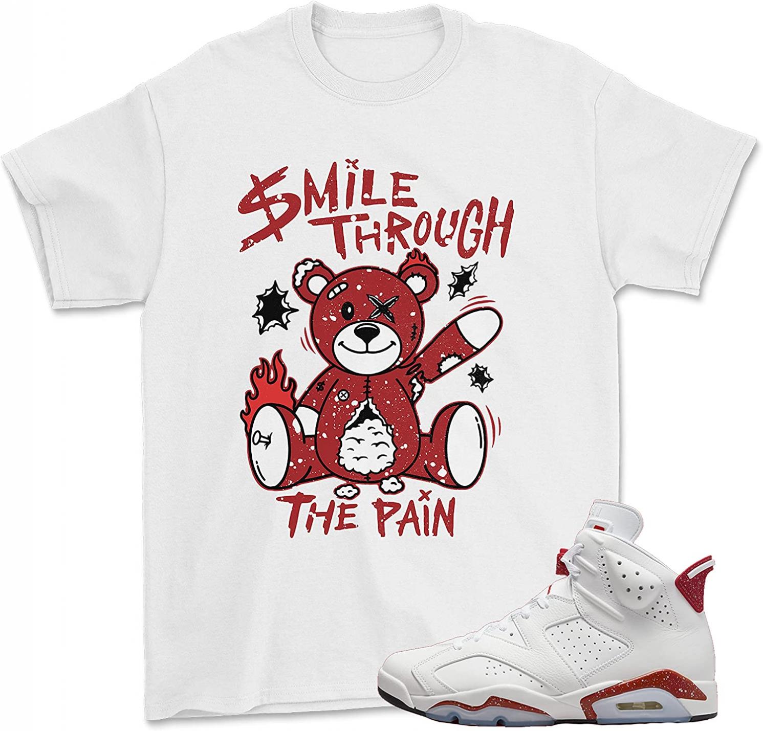 Shirt for Jordan 6 Retro Red Oreo 2022