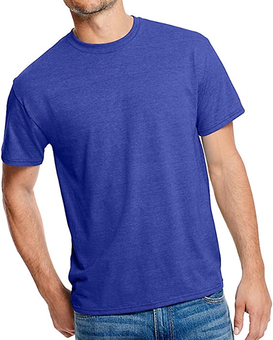 Hanes Mens X-Temp Triblend Tee with Fresh iq (42TB)