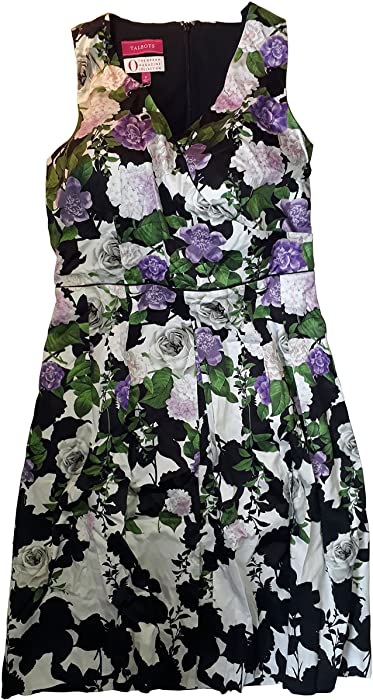 TALBOTS Floral Dress 8